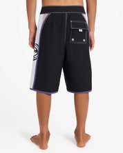 BILLABONG BOYS 8-16 SPEC DBAH BIO WAVE 19" BOARDSHORTS – BLACK