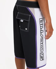 BILLABONG BOYS 8-16 SPEC DBAH BIO WAVE 19" BOARDSHORTS – BLACK