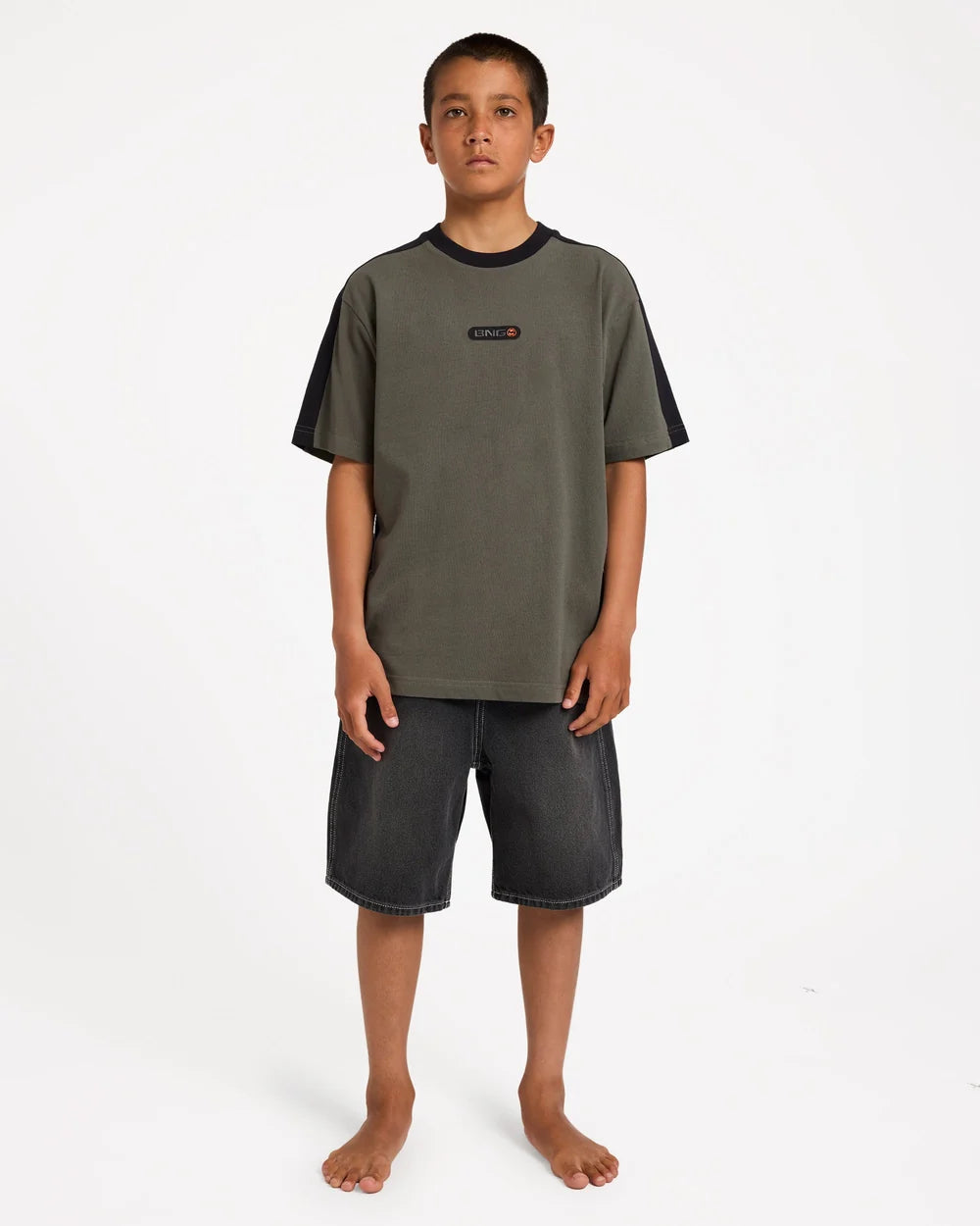 BILLABONG BOYS 8-16 SPEC ICONIC T-SHIRT – FOREST