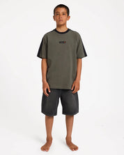 BILLABONG BOYS 8-16 SPEC ICONIC T-SHIRT – FOREST