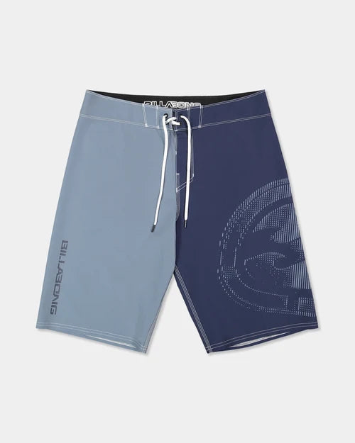 BILLABONG BOYS 8-16 SPEC INVERT PRO 19" BOARDSHORTS – DUSTY INDIGO