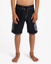 BILLABONG BOYS 8-16 SPEC PULSE OG 17" BOARDSHORTS – BLACK