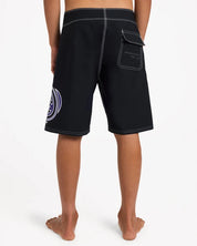 BILLABONG BOYS 8-16 SPEC PULSE OG 17" BOARDSHORTS – BLACK