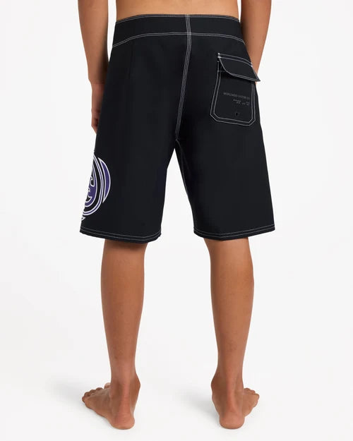BILLABONG BOYS 8-16 SPEC PULSE OG 17" BOARDSHORTS – BLACK