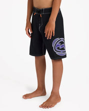 BILLABONG BOYS 8-16 SPEC PULSE OG 17" BOARDSHORTS – BLACK