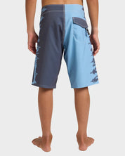 BILLABONG BOYS INVERTED PRO 22" BOARDSHORTS PERFORMANCE SURF SHORTS – OCEANA BLUE