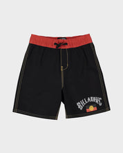 BILLABONG BOYS OTIS FLAG LAYBACK BOARDSHORTS – BLACK