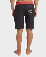 BILLABONG BOYS OTIS FLAG PRO BOARDSHORTS – BLACK