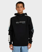 BILLABONG BOYS SPEC 73 POP MOCK PULLOVER HOODIE KIDS FLEECE BLACK 8-16