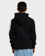 BILLABONG BOYS SPEC 73 POP MOCK PULLOVER HOODIE KIDS FLEECE BLACK 8-16