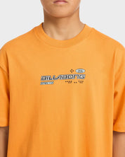 BILLABONG BOYS SPEC 73 SIGNAL T-SHIRT KIDS SURF TEE DUSTY ORANGE 8-16