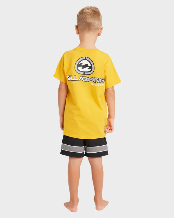 BILLABONG BOYS SPEC BIOWAVE OG T-SHIRT – YELLOW