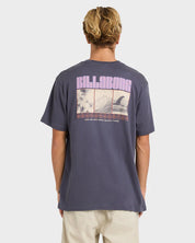 BILLABONG BROADSHEET PREMIUM T-SHIRT GRAYSTONE