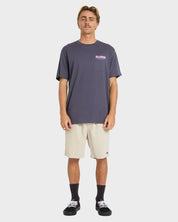 BILLABONG BROADSHEET PREMIUM T-SHIRT GRAYSTONE
