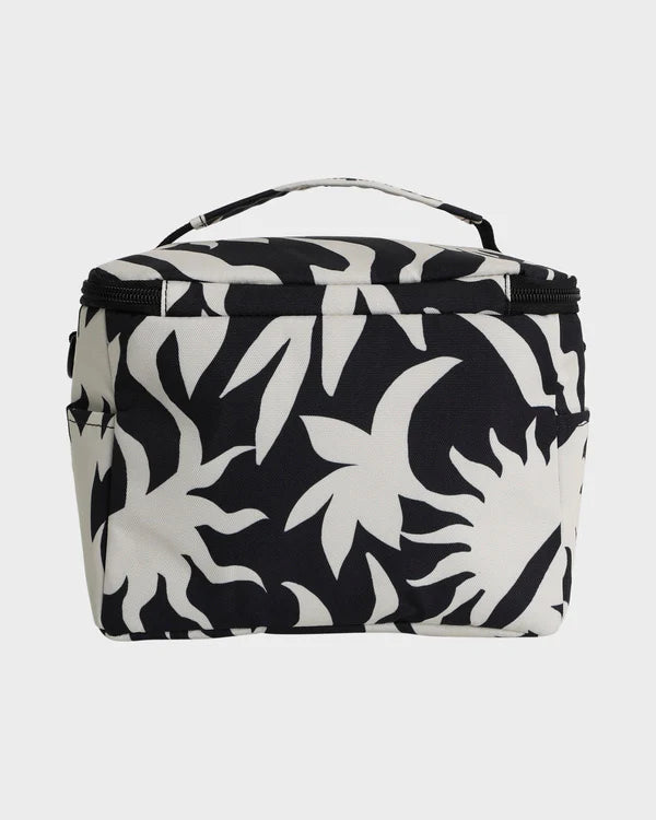 BILLABONG BY MY SIDE WOMENS LUNCHBOX INSULATED LUNCH BAG SURF STYLE BLACK WHITE