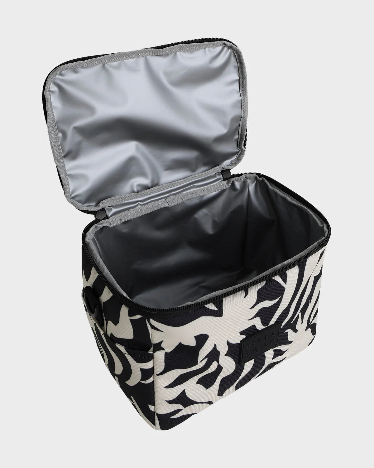 BILLABONG BY MY SIDE WOMENS LUNCHBOX INSULATED LUNCH BAG SURF STYLE BLACK WHITE