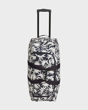 BILLABONG CHECK IN WOMENS LUGGAGE LARGE TRAVEL SUITCASE HOLIDAY WHITE BLACK