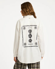 BILLABONG COASTAL CRUSH LONG SLEEVE SHIRT – SALT CRYSTAL
