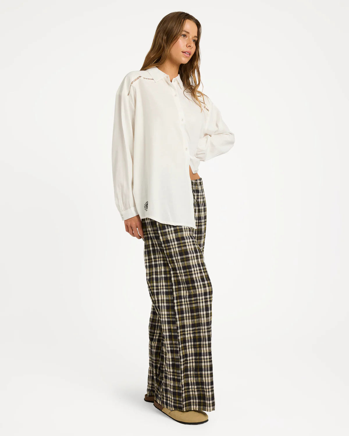BILLABONG COASTAL CRUSH LONG SLEEVE SHIRT – SALT CRYSTAL