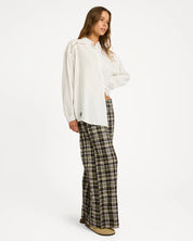 BILLABONG COASTAL CRUSH LONG SLEEVE SHIRT – SALT CRYSTAL