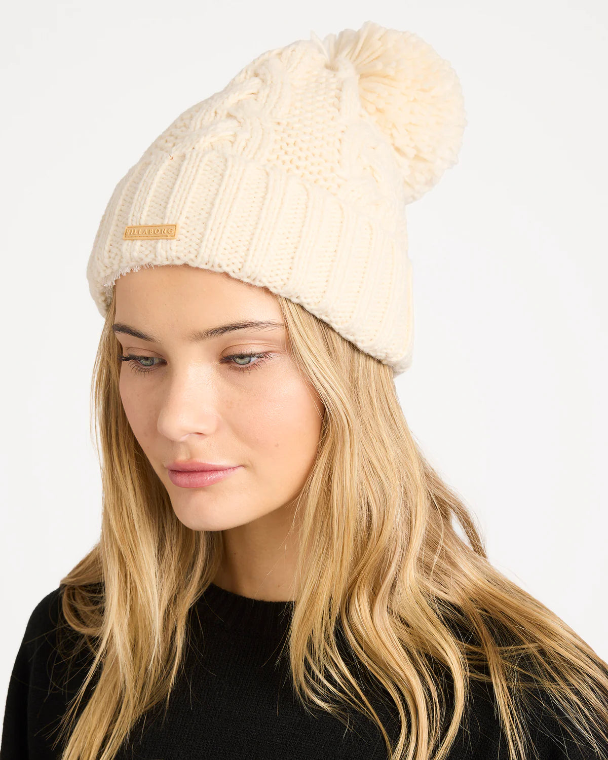BILLABONG COZY UP BEANIE WHITE CAP