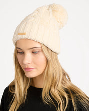 BILLABONG COZY UP BEANIE WHITE CAP