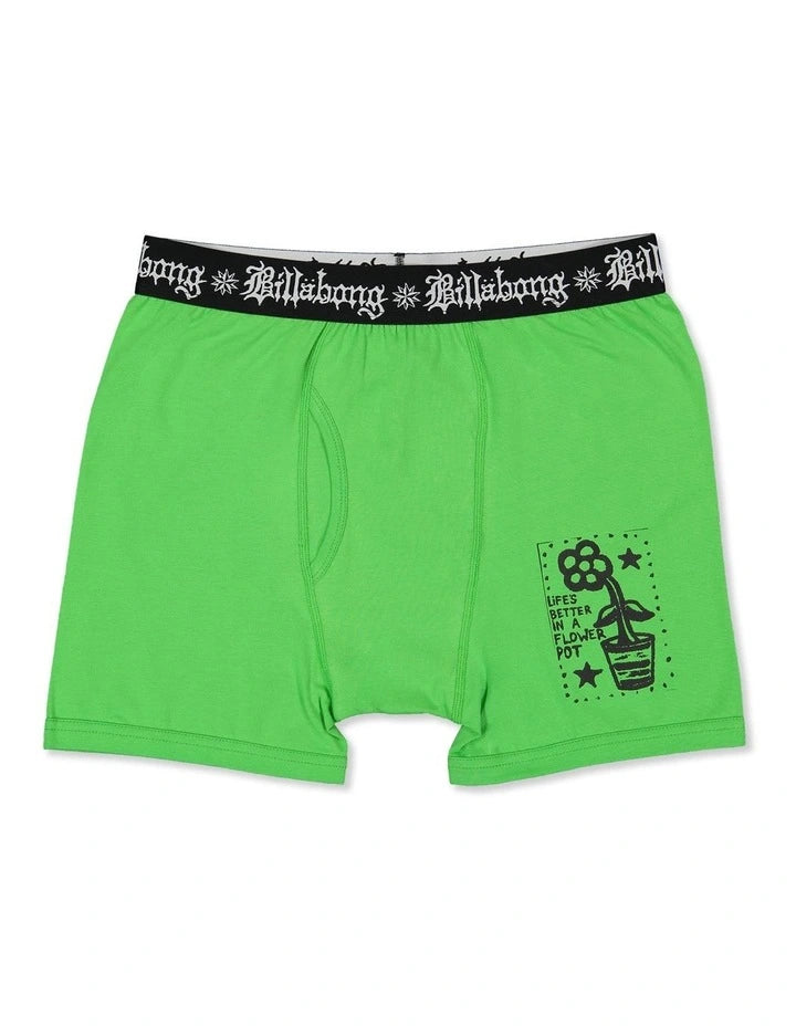 BILLABONG CREED FLOWER POT 3 PACK BRIEFS – MULTI