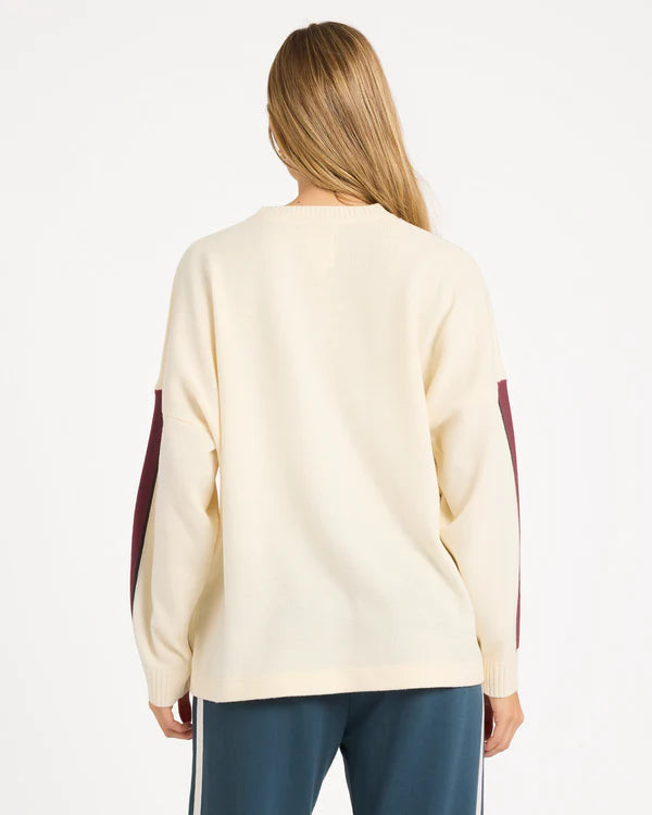 BILLABONG ENDLESS EASE SWEATER SALT CRYSTAL