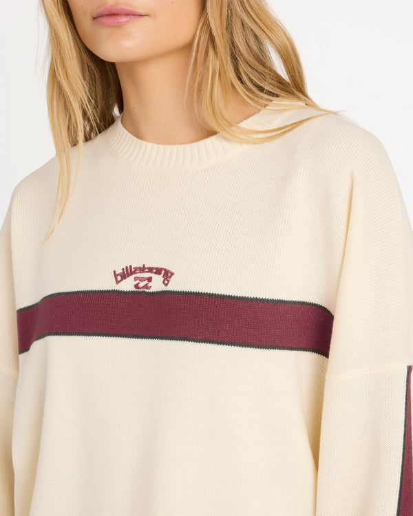 BILLABONG ENDLESS EASE SWEATER SALT CRYSTAL
