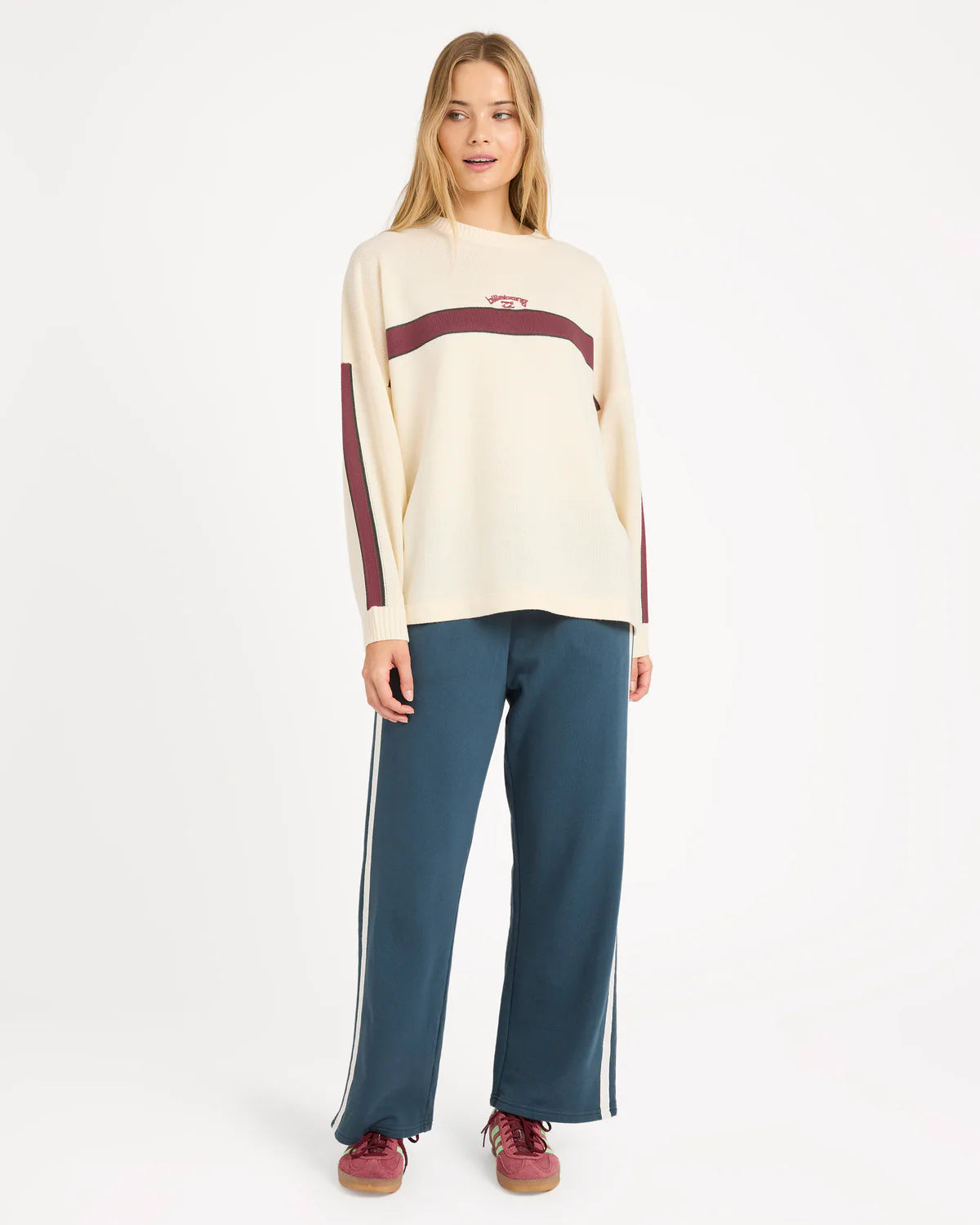 BILLABONG ENDLESS EASE SWEATER SALT CRYSTAL