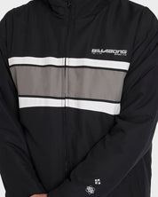 BILLABONG FLUID 2K JACKET MENS WATER RESISTANT SURF STREETWEAR JACKET BLACK