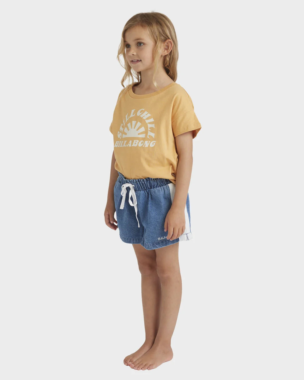 BILLABONG GIRLS 0-5 SKIES OLLY SHORTS (SALT WASHED)