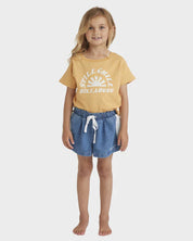 BILLABONG GIRLS 0-5 SKIES OLLY SHORTS (SALT WASHED)
