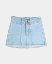 BILLABONG GIRLS 8-16 SUNSET DRIFT DENIM MINI SKIRT – WATERDROP BLUE