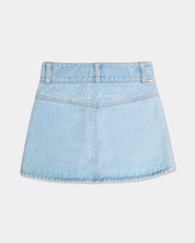 BILLABONG GIRLS 8-16 SUNSET DRIFT DENIM MINI SKIRT – WATERDROP BLUE