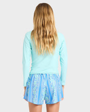 BILLABONG GIRLS HAPPY HIBISCUS SWIM VOLLEY BOARDSHORTS – MULTI