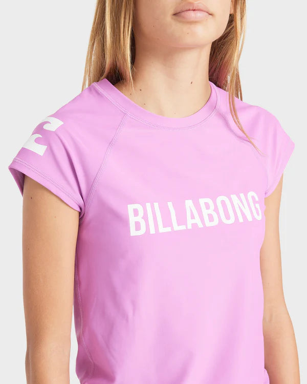 BILLABONG GIRLS HEAT WAVE RASH VEST – BARBADOS