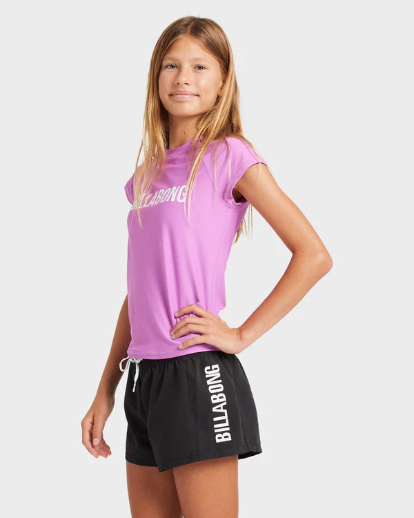 BILLABONG GIRLS HEAT WAVE RASH VEST – BARBADOS