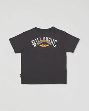 BILLABONG GROMS OTIS ARCH SHORT SLEEVE TEE – BLACK