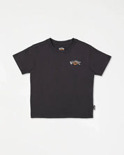 BILLABONG GROMS OTIS ARCH SHORT SLEEVE TEE – BLACK