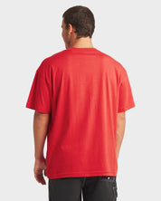 BILLABONG HALFTONE OG MENS T-SHIRT TRUE RED CLASSIC SURF GRAPHIC TEE PREMIUM FIT