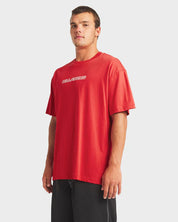 BILLABONG HALFTONE OG MENS T-SHIRT TRUE RED CLASSIC SURF GRAPHIC TEE PREMIUM FIT
