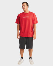 BILLABONG HALFTONE OG MENS T-SHIRT TRUE RED CLASSIC SURF GRAPHIC TEE PREMIUM FIT