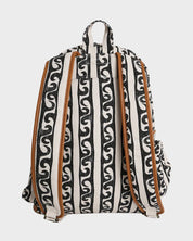 BILLABONG HOME ABROAD WOMENS BACKPACK SURF TRAVEL DAY PACK BLACK WHITE