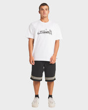 BILLABONG IDENTITY OG MENS T SHIRT CLASSIC SURF GRAPHIC TEE WHITE
