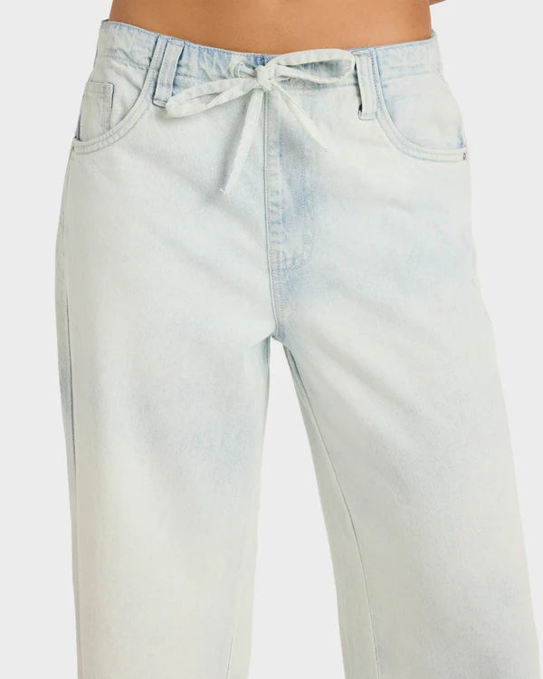 BILLABONG JADE SALTWASHED ELASTIC PANTS BLUE MIST