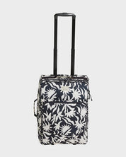 BILLABONG KEEP IT ROLLIN WOMENS CARRY ON LUGGAGE CABIN TRAVEL SUITCASE WHITE BLACK