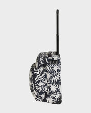 BILLABONG KEEP IT ROLLIN WOMENS CARRY ON LUGGAGE CABIN TRAVEL SUITCASE WHITE BLACK