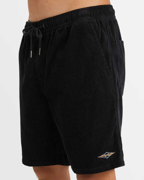 BILLABONG LARRY CORDUROY 18" WALKSHORTS MENS SURF CASUAL SHORTS CHARCOAL