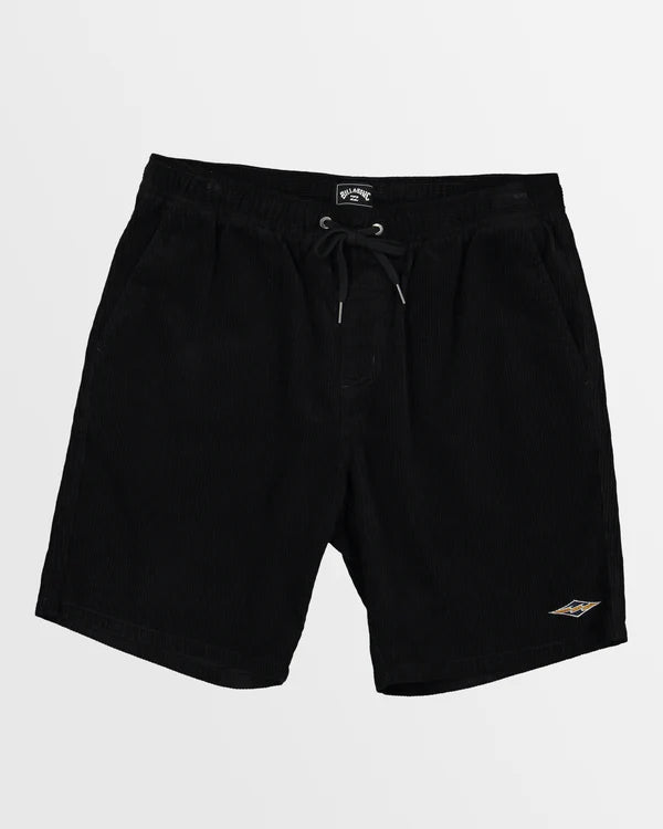 BILLABONG LARRY CORDUROY 18" WALKSHORTS MENS SURF CASUAL SHORTS CHARCOAL